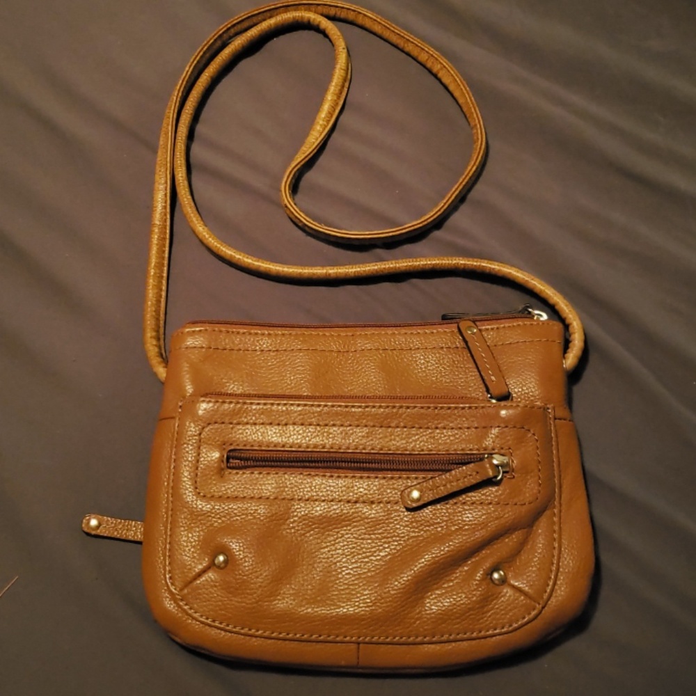 Tignanello Genuine Leather Crossbody Purse